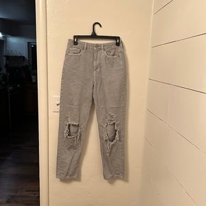 American eagle mom jeans